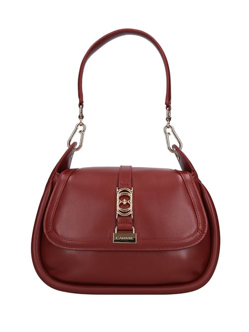 Borsa in pelle LA CARRIE | REALITY SHOULDER BAGBORDEAUX